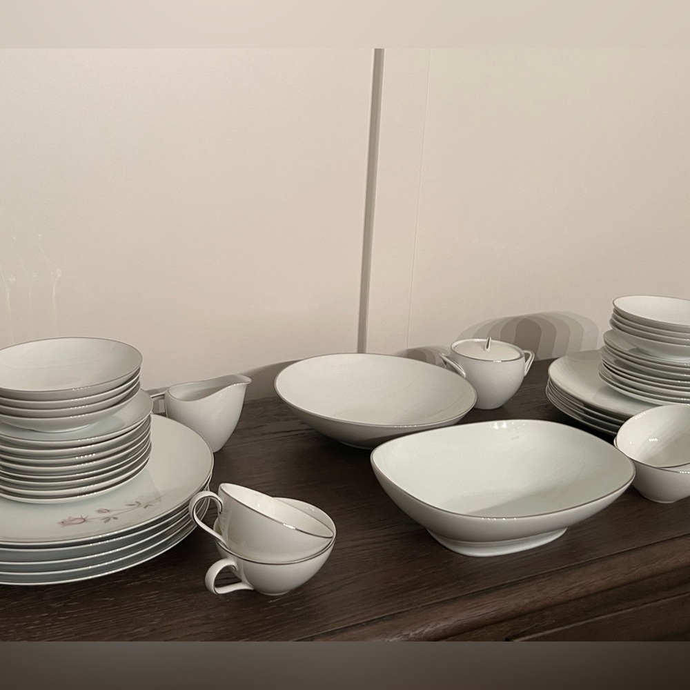 Style House Platinum Ring China 41 piece set